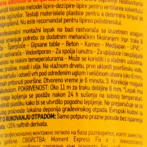Henkel pattex express pl600 375gr