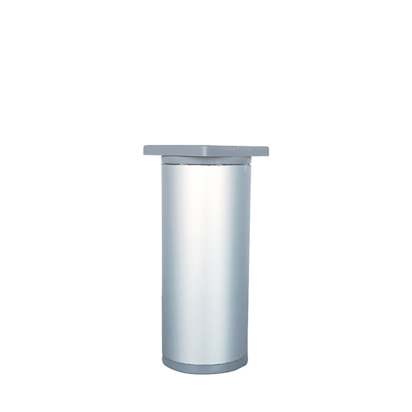 Nogica okrugla fi40x100mm aluminijumska-mat