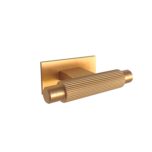 Rucica arpa plate - 70x25mm bruseni tamni mesing t dugme