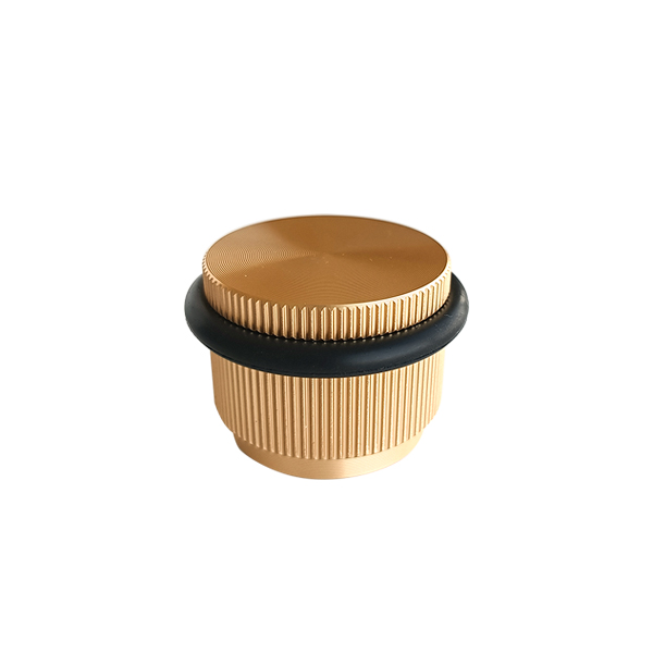 Odbojnik arpa - stoper za vrata bruseni mesing 45x30mm