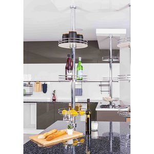 Sipka ukrasna hrom DAUER fi 51x1500 SET sa 3 korpe fi 360 